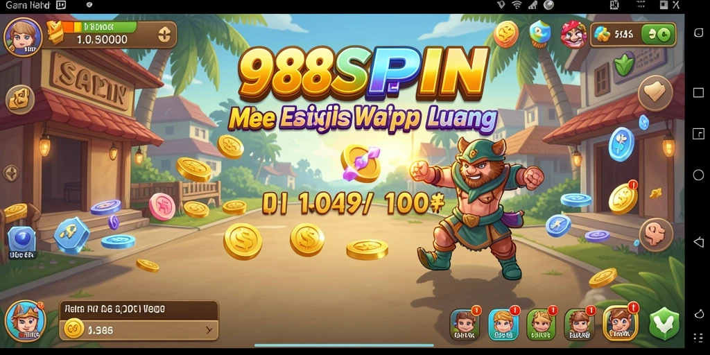Tampilan gameplay <strong>988SPIN</strong> yang menawan dan menarik.