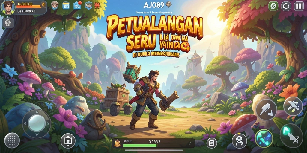 Tampilan gameplay AJO89 yang menarik dan mendebarkan.