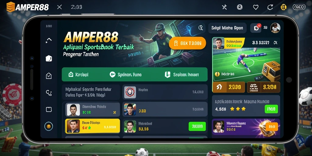 Screenshot AMPER88 menampilkan antarmuka taruhan yang menarik dan mudah digunakan.