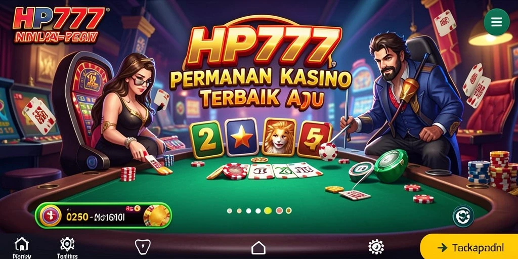 Tampilan gameplay HP777 yang seru dan mendebarkan.