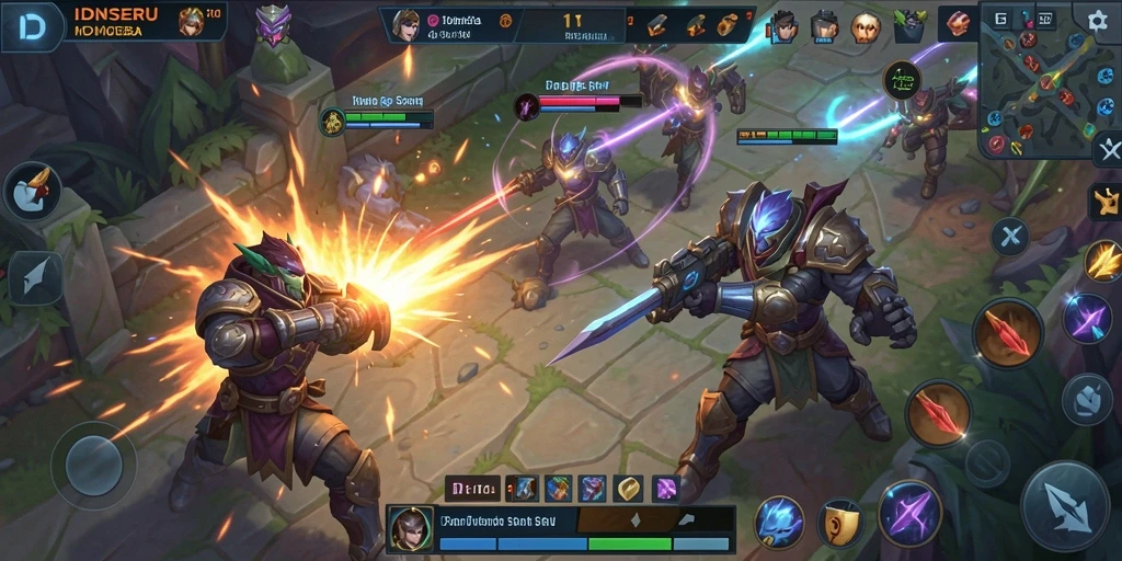 Gameplay seru dari IDNSERU yang menegangkan.