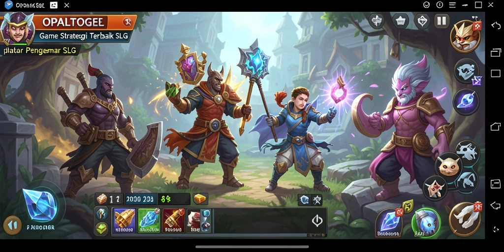 Gameplay SLG yang menarik dan menantang di OPALTOGEL.