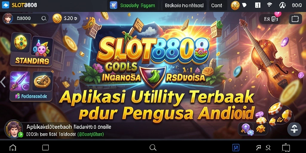 Tampilan antarmuka SLOT8808 yang intuitif dan efisien.